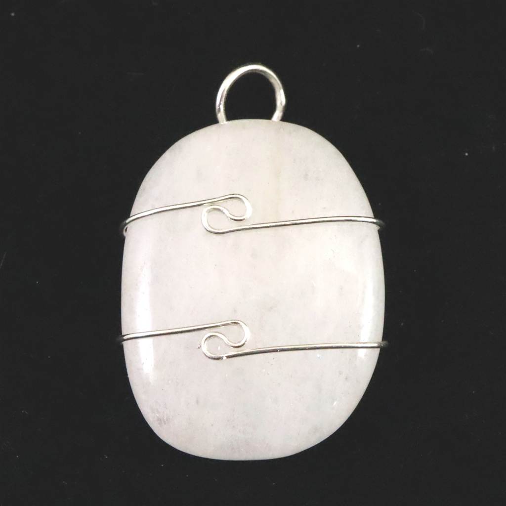 ホワイト）アゼツライトペンダントトップ | 榎本通商