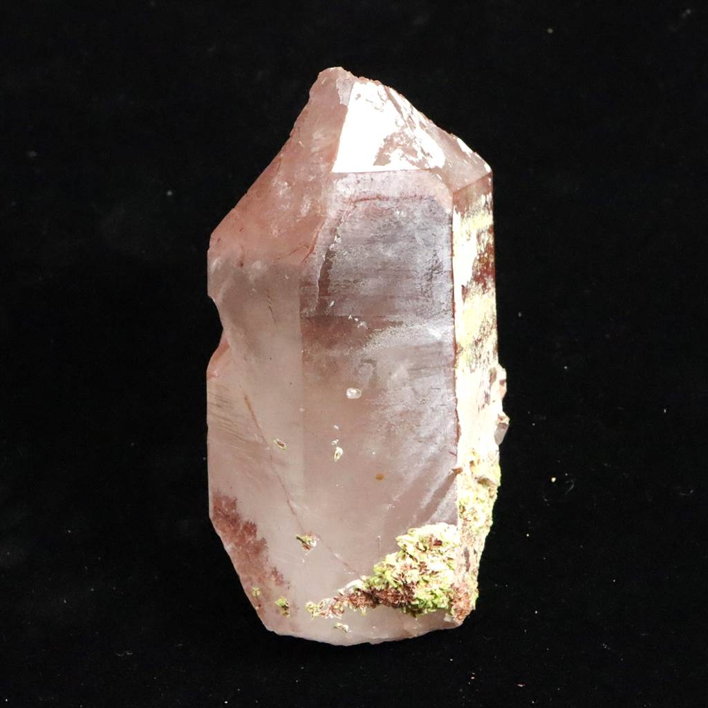 メッシーナクオーツ ヘマタイト イン クォーツAAA 85mm原石 208.7g (ID