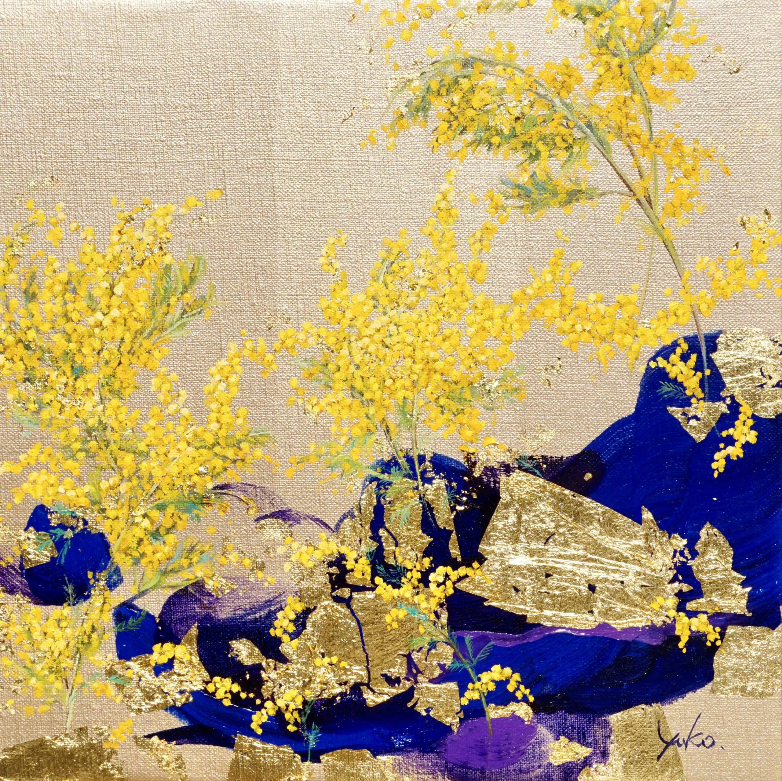 ミモザ | 江夏画廊 | 麻布・六本木の絵画展覧・販売・レンタル・アート研修