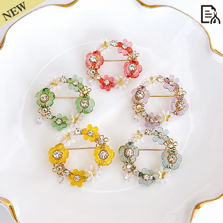 キュービックジルコニア ドロップ（1つ穴） クリスタル 6×4mm