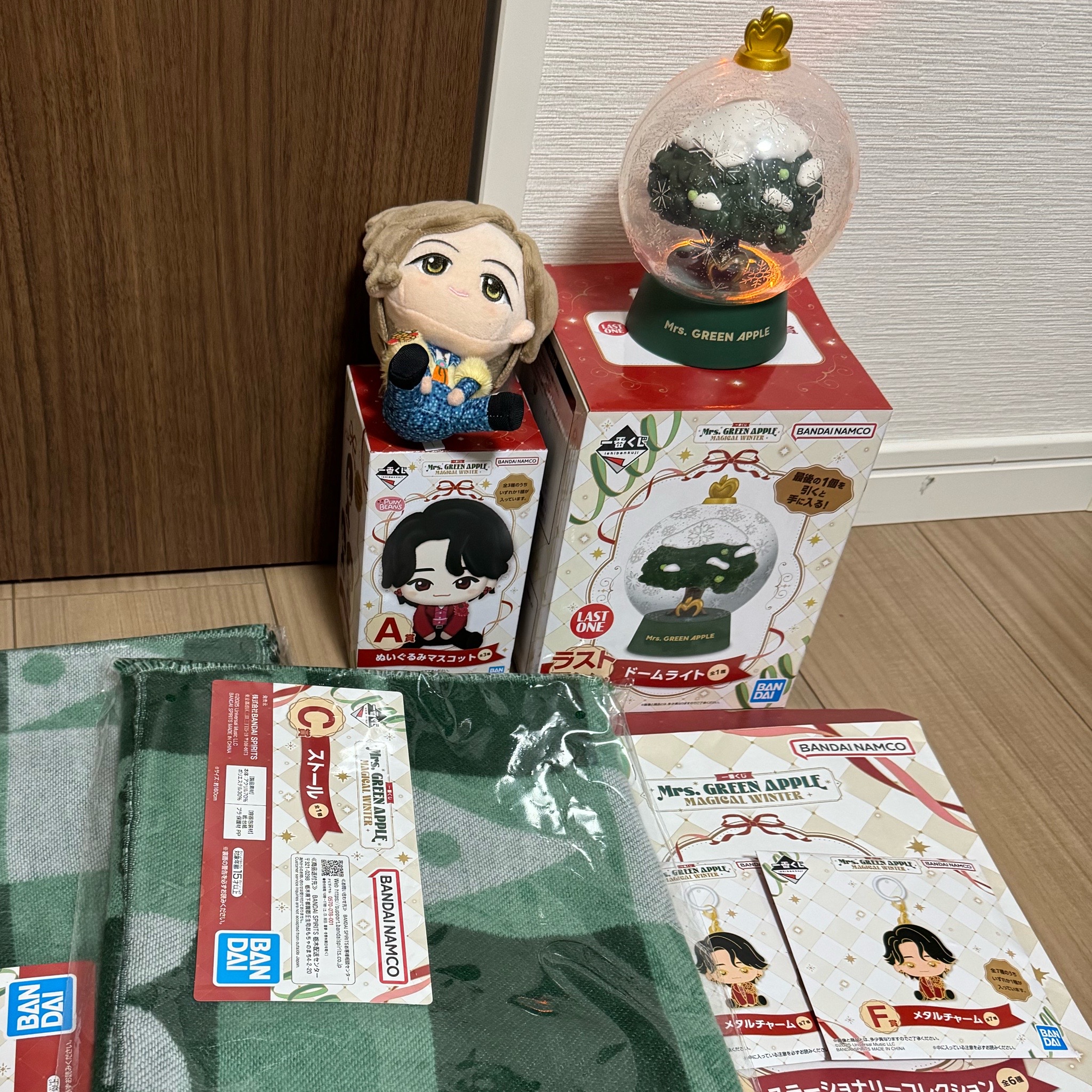 まさかのラストワン賞！何枚引いた？Mrs. GREEN APPLEの一番くじに初