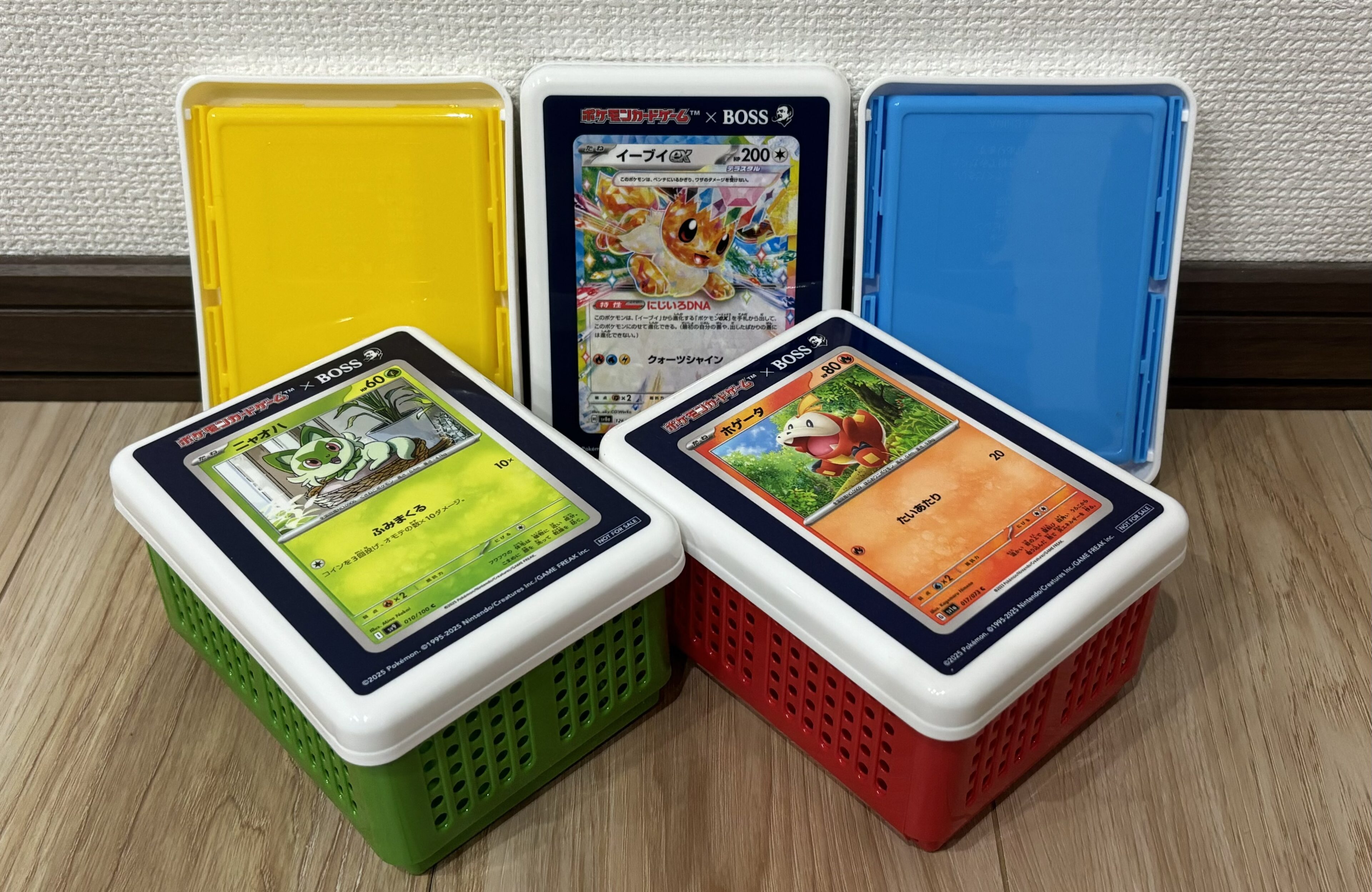 可愛すぎるランチボックス全5種！BOSS×ポケモンカードコラボ