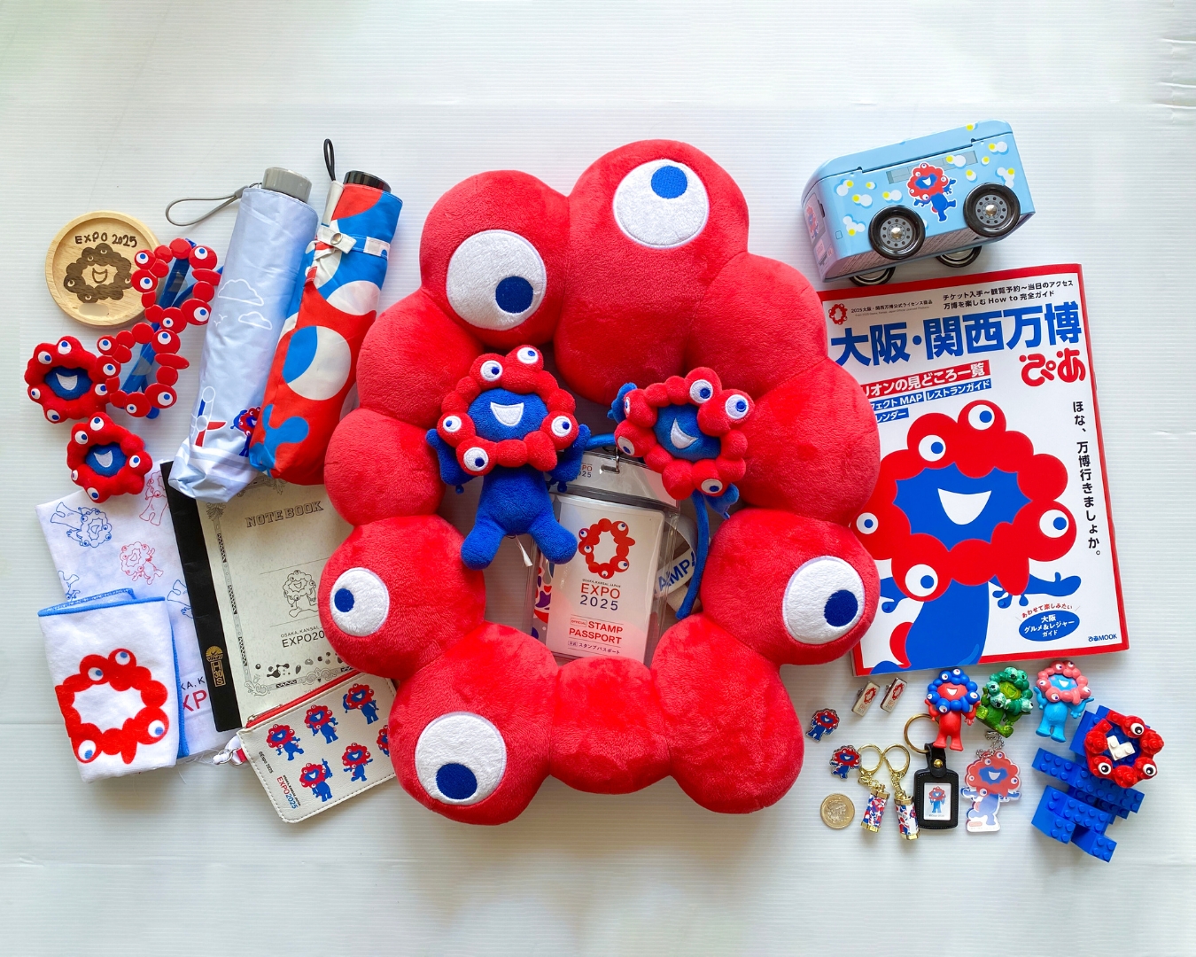 レインボーミャクミャク 大阪関西万博 ミャクミャクレインボーカラビナ