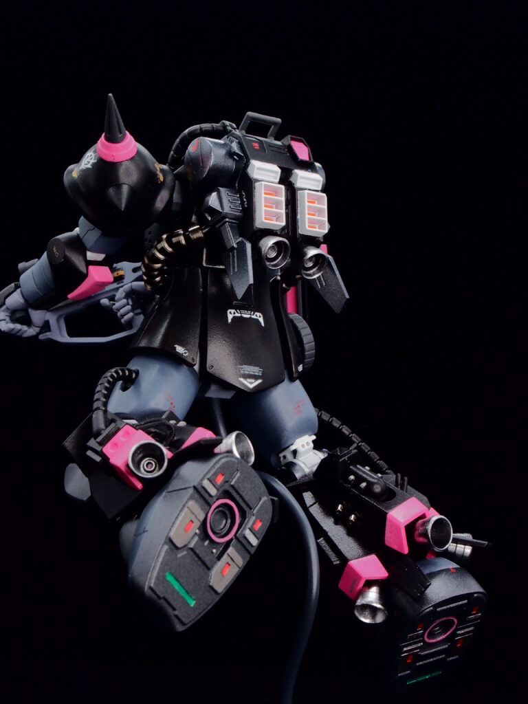 HG黒い三連星ザク 塗装改造の作例【ガンプラ完成品】 - エンジョイ