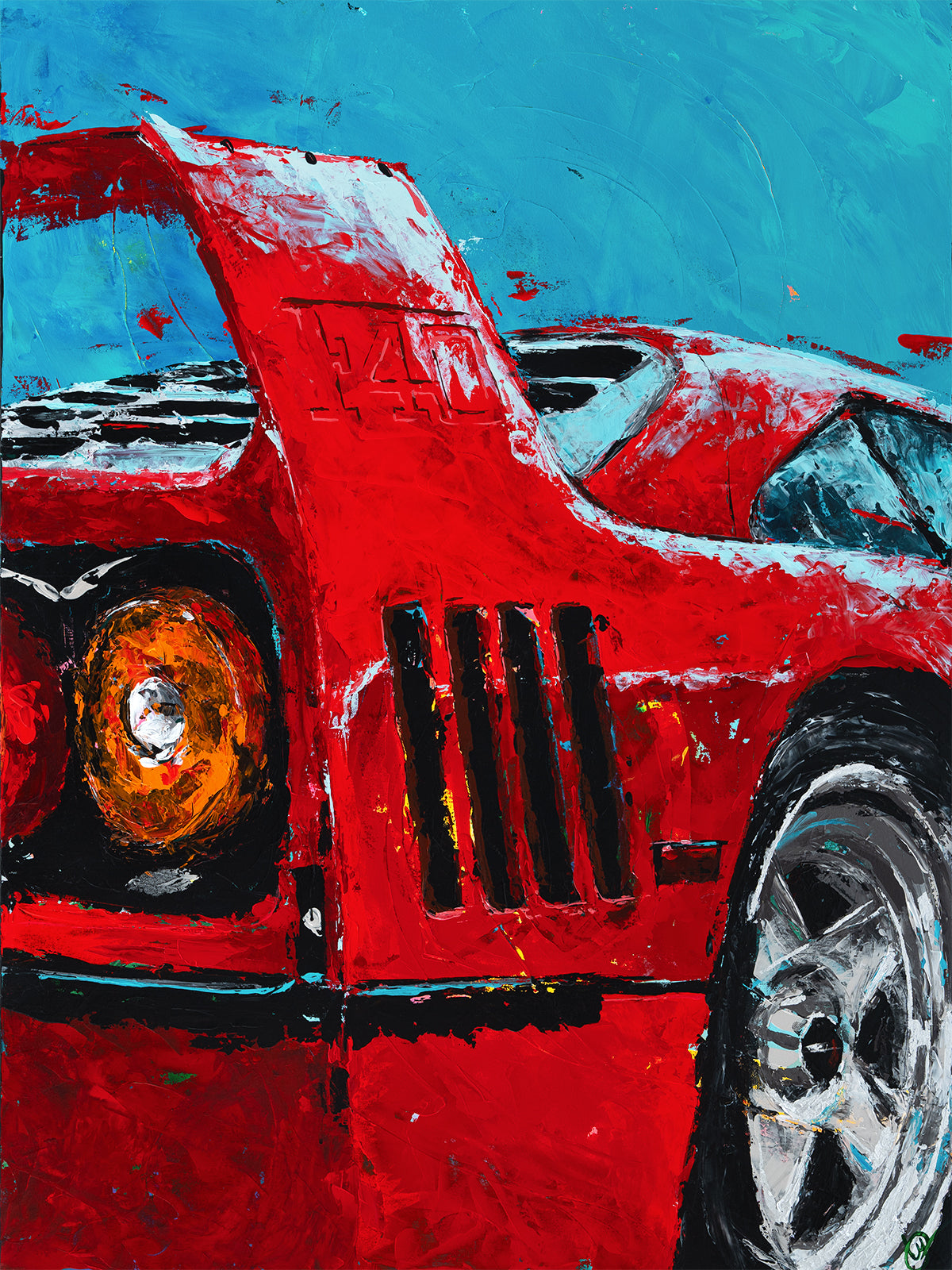 Scuderia: F40 by Lyn Hiner Studios – Esoteric Car Care