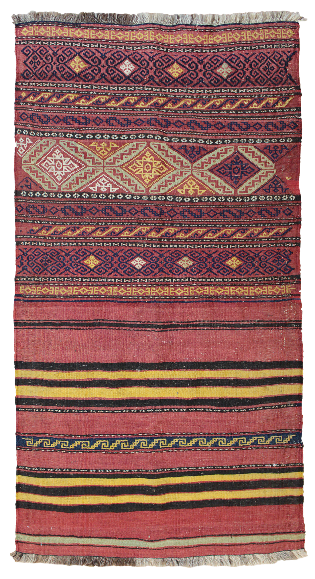 KT-1511021 トルコ産オールドキリム 157×82cm｜キリム｜ペルシャ絨毯の