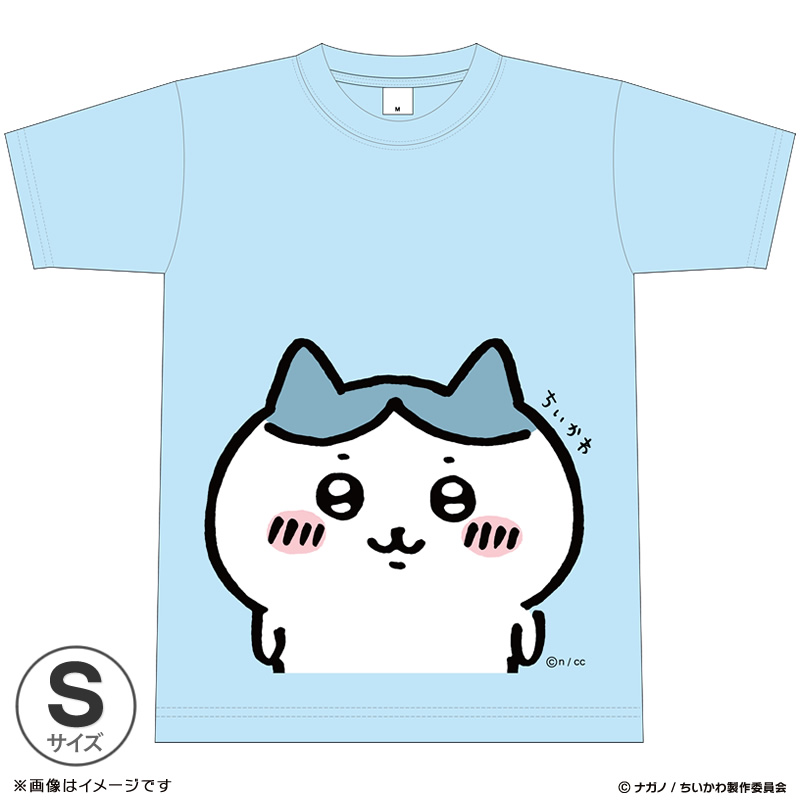 ハチワレTシャツ S ちいかわ オフィシャルグッズ フジテレビe