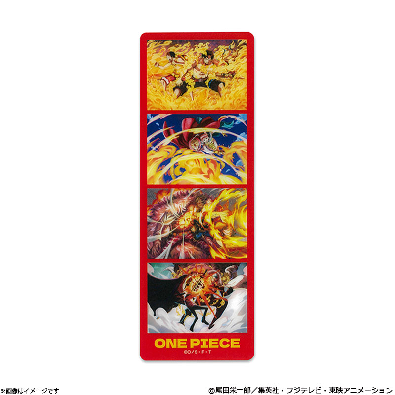 フジテレビ限定】ワンピース 名シーン クリアしおり RED ワンピース