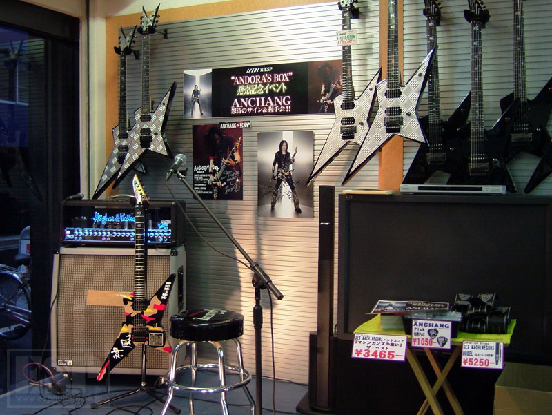 IKEBE×ESP ANDORA'S BOX発売記念 ANCHANGサイン会 – ESP Official Blog