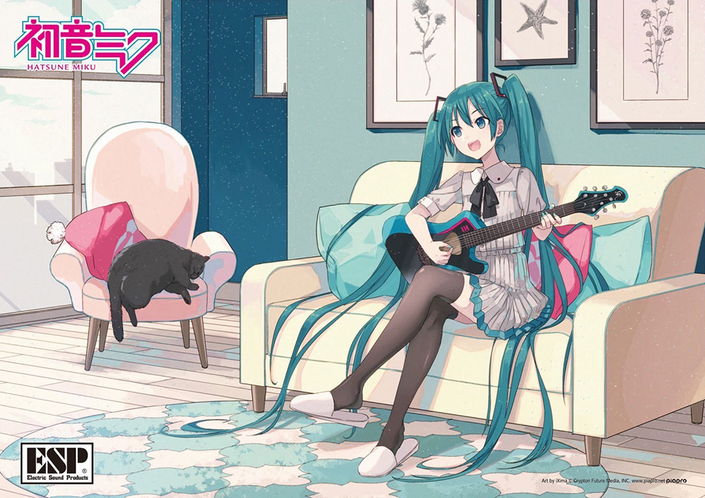 GrassRoots G-AC-Miku 発売 | ESP GUITARS