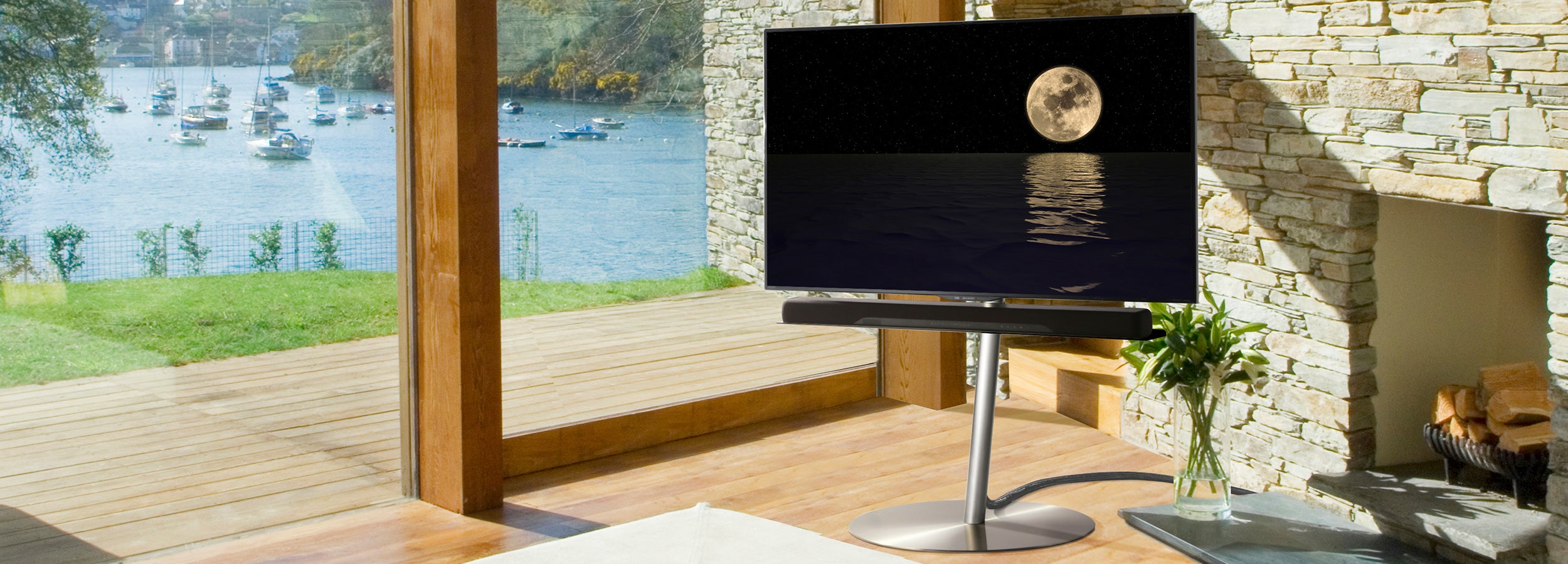 WALL SEVENSTAND A2 STAINLESS FLAT（LARGE TYPE）