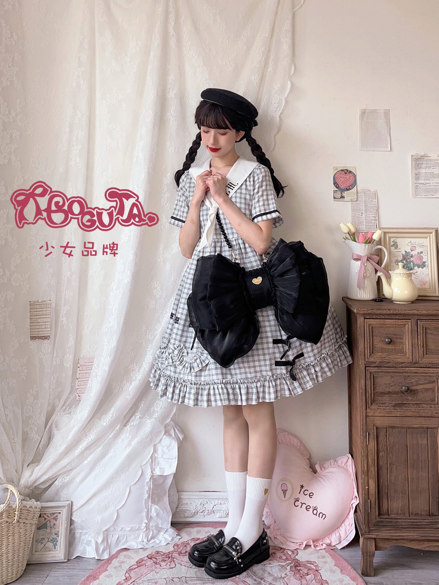 リボンウエストバッグ オーガンジーver.【BOGUTA】 – Epetice