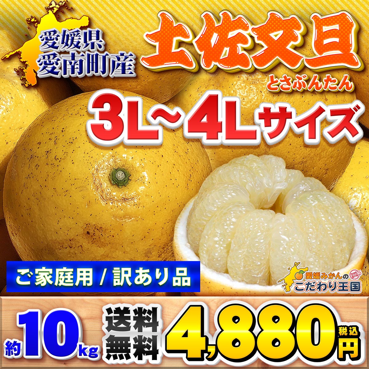 愛媛みかんのこだわり王国 本店 ／ オフィシャルショップ / 愛媛県産