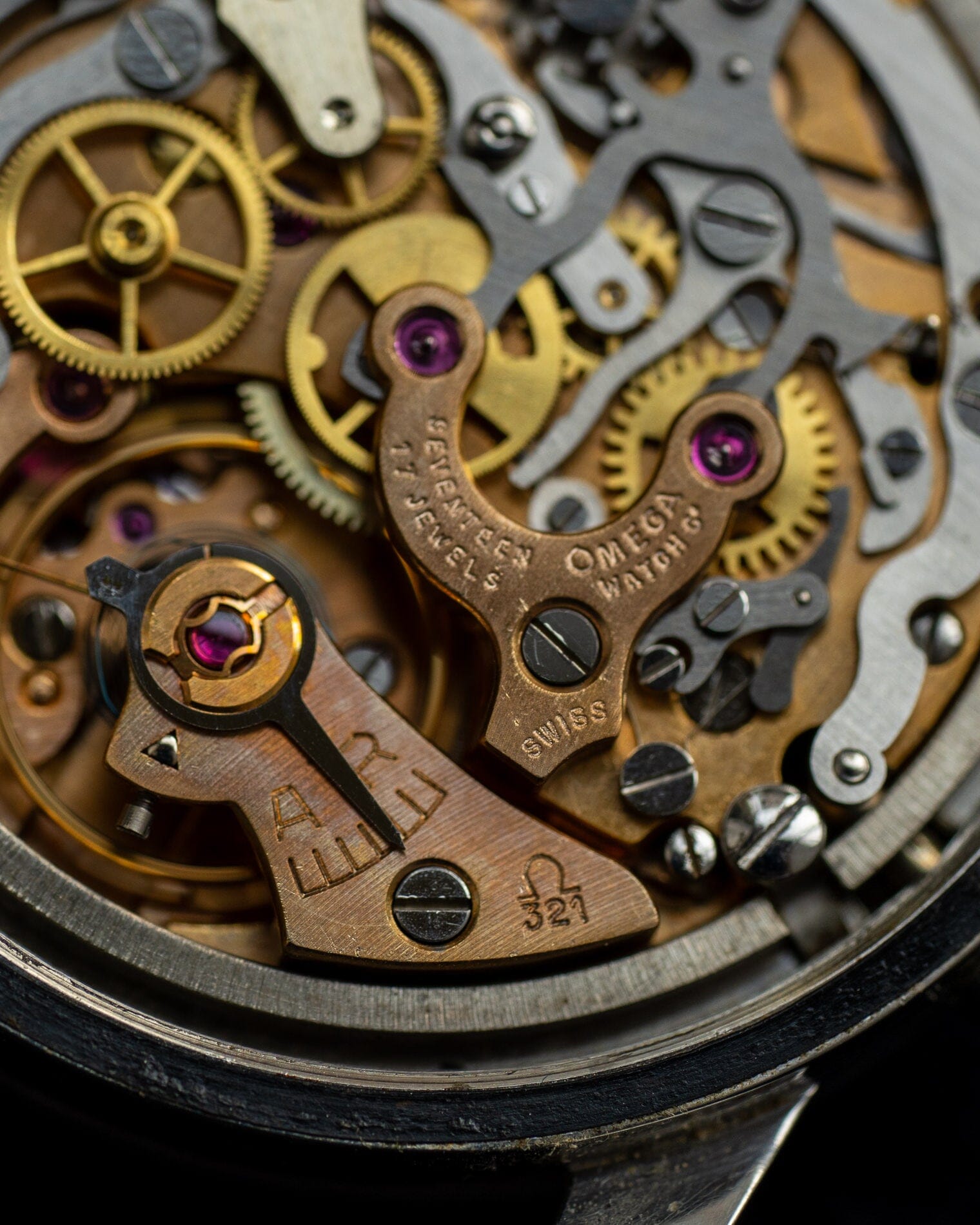 Omega Seamaster Chronograph 14364-1 Arabic Dial Cal.321 | ARBITRO