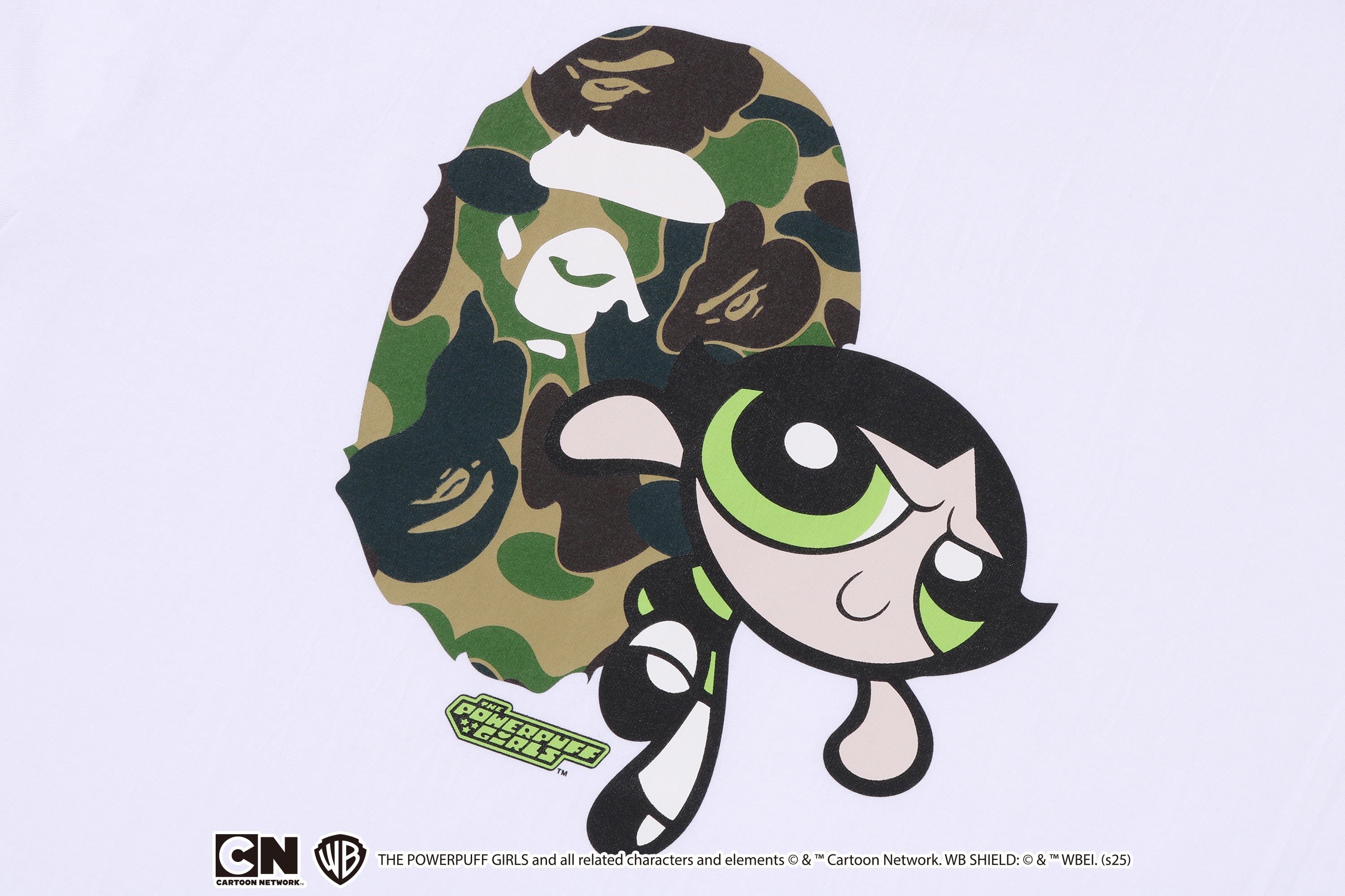 BAPE X THE POWERPUFF GIRLS BUTTERCUP TEE – eu.bape.com