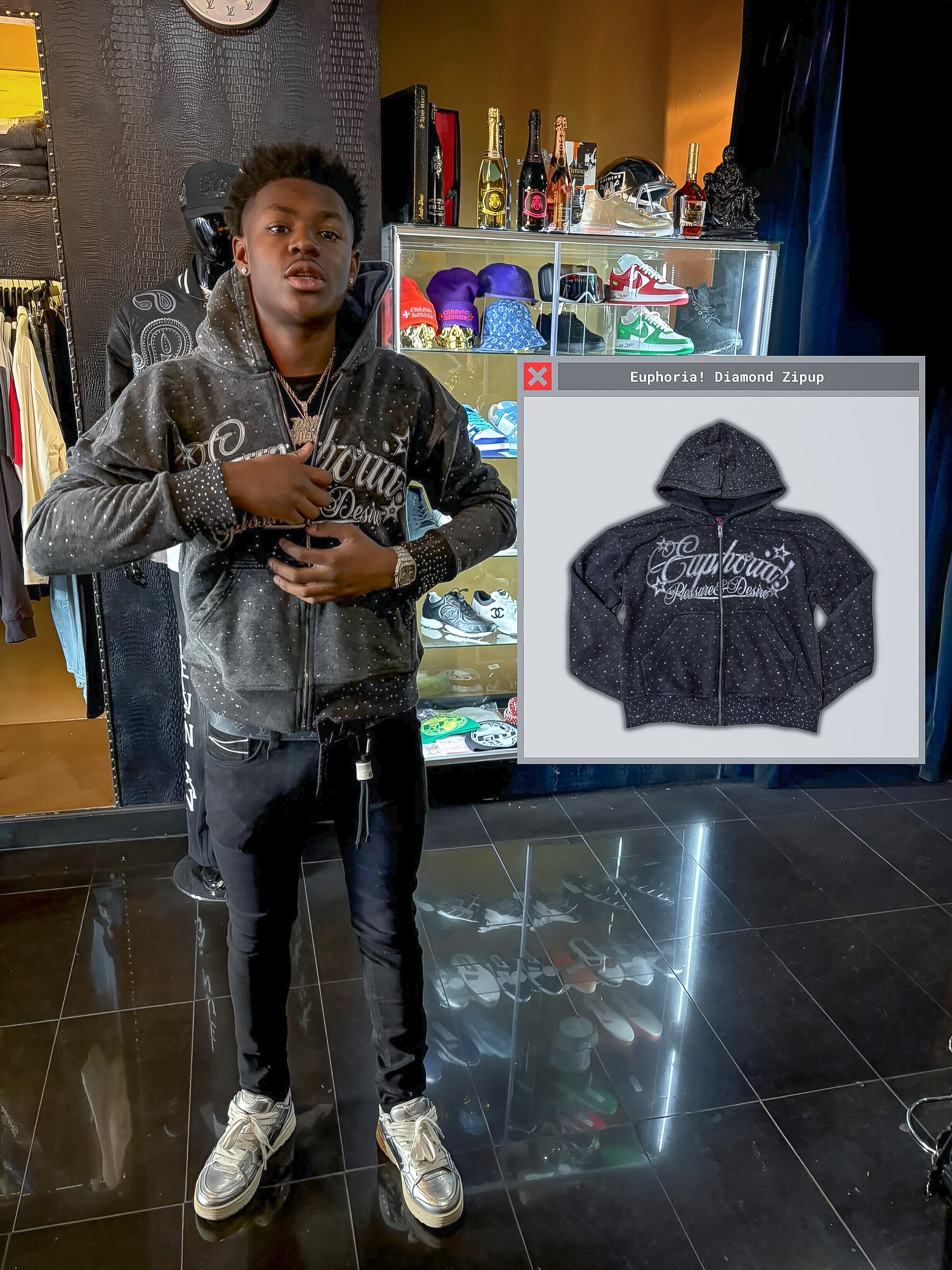 Pleasure & Desire” Zip Up - Pink – Euphoria!