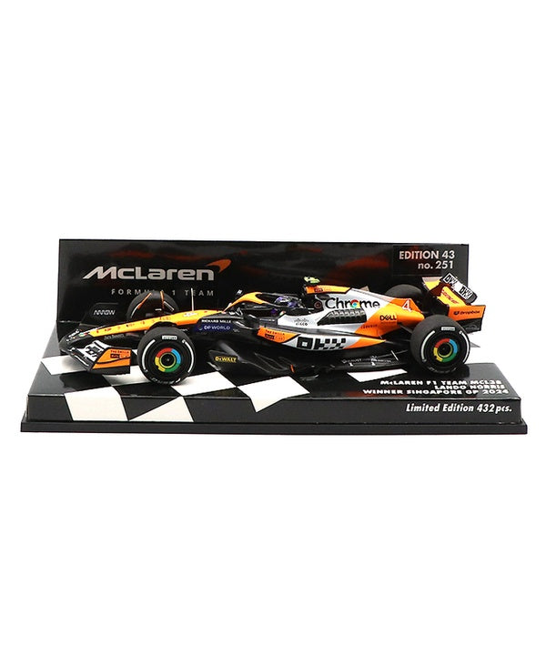 マクラーレン F1 チーム MCL38 ランド・ノリス 2024年 シンガポールGP