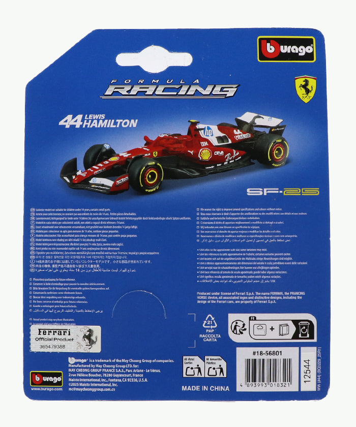 スクーデリア フェラーリ HP SF25 ルイス・ハミルトン 2025年 by