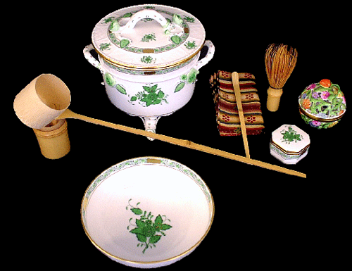 ユーロクラシクス｜ヘレンド アポニーシリーズ アポニーグリーン