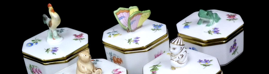 ユーロクラシクス｜ヘレンド シノワズリ（東洋趣味） トレイ ボックス