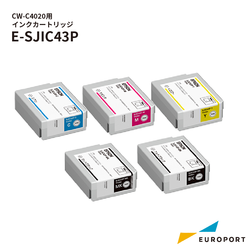 エプソン CW-C4020用 インクカートリッジ [E-SJIC43P] | ユーロポート
