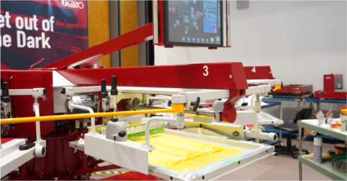 シルクスクリーン自動印刷機 VOLT 理想科学工業 | ユーロポート株式会社