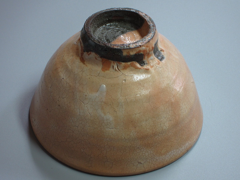 茶道具商(有)越中屋 丹波焼井戸形茶碗 森本陶谷造 共箱