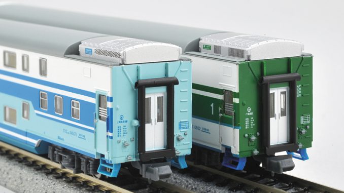 中国国鉄 SRZ25・SYZ25型 二階建て客車 – 新製品紹介