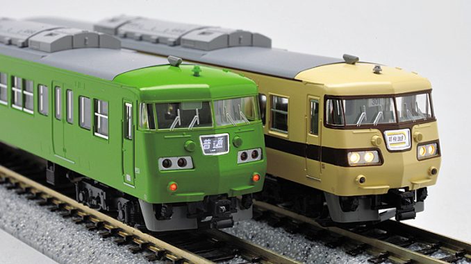 国鉄/JR 117系 新快速／京都地域色タイプ – 新製品紹介