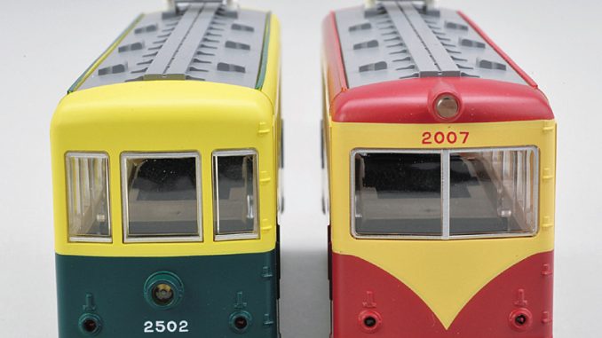 猫屋線直通用路面電車（全金車）＋客車セット – 新製品紹介