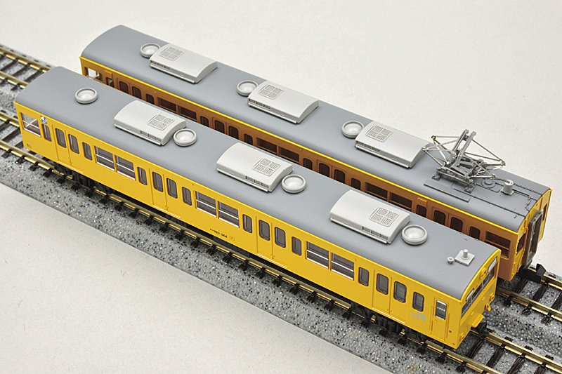 JR西日本 103系 初期型 カナリア・福知山線 分散冷房 – 新製品紹介