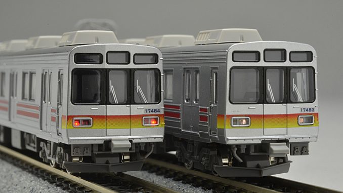 富山地方鉄道 17480形 前面グラデーション帯・第2編成 – 新製品紹介