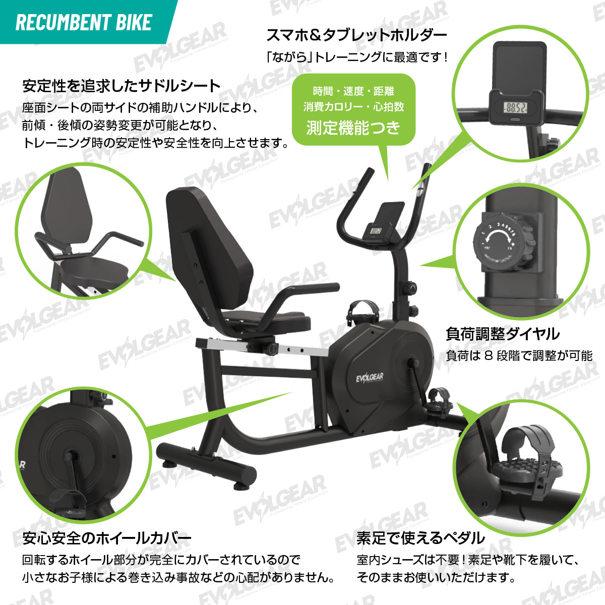 EMSスーツ+リカンベントバイク セット – EVOLGEAR