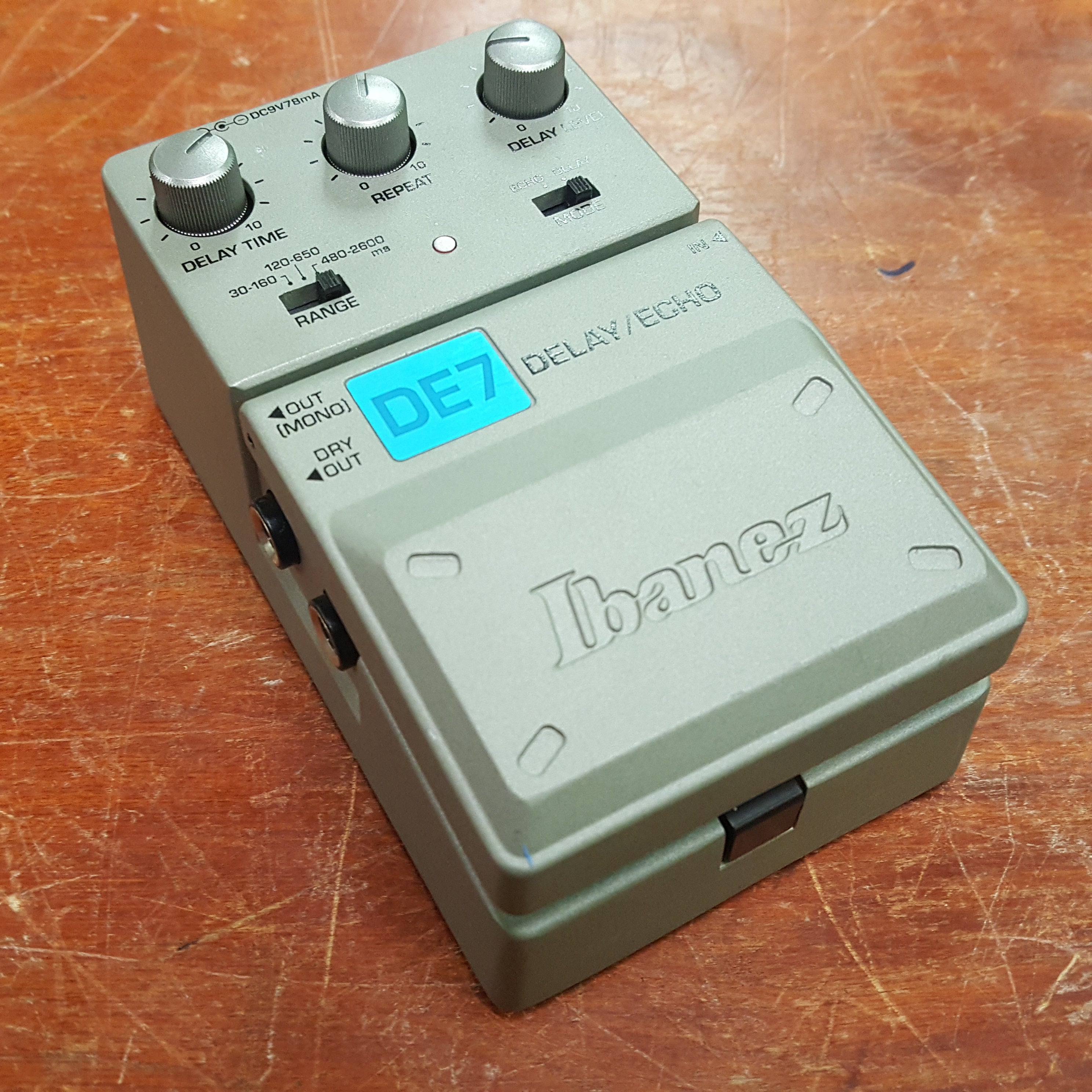 Ibanez DE7 Tone Lok Delay Pedal - Evolution Music