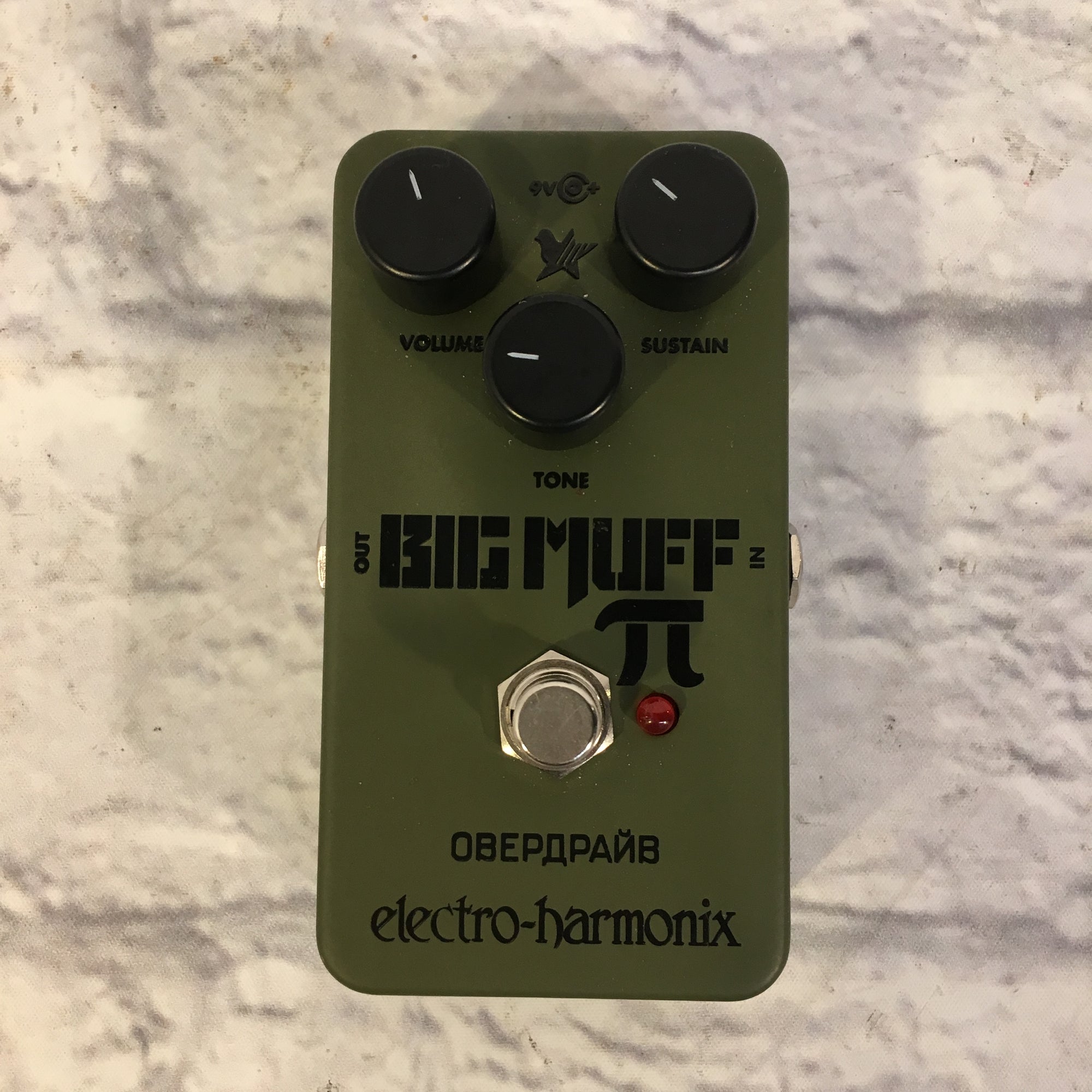 Electro-Harmonix Green Russian Big Muff Pi Reissue - Evolution Music