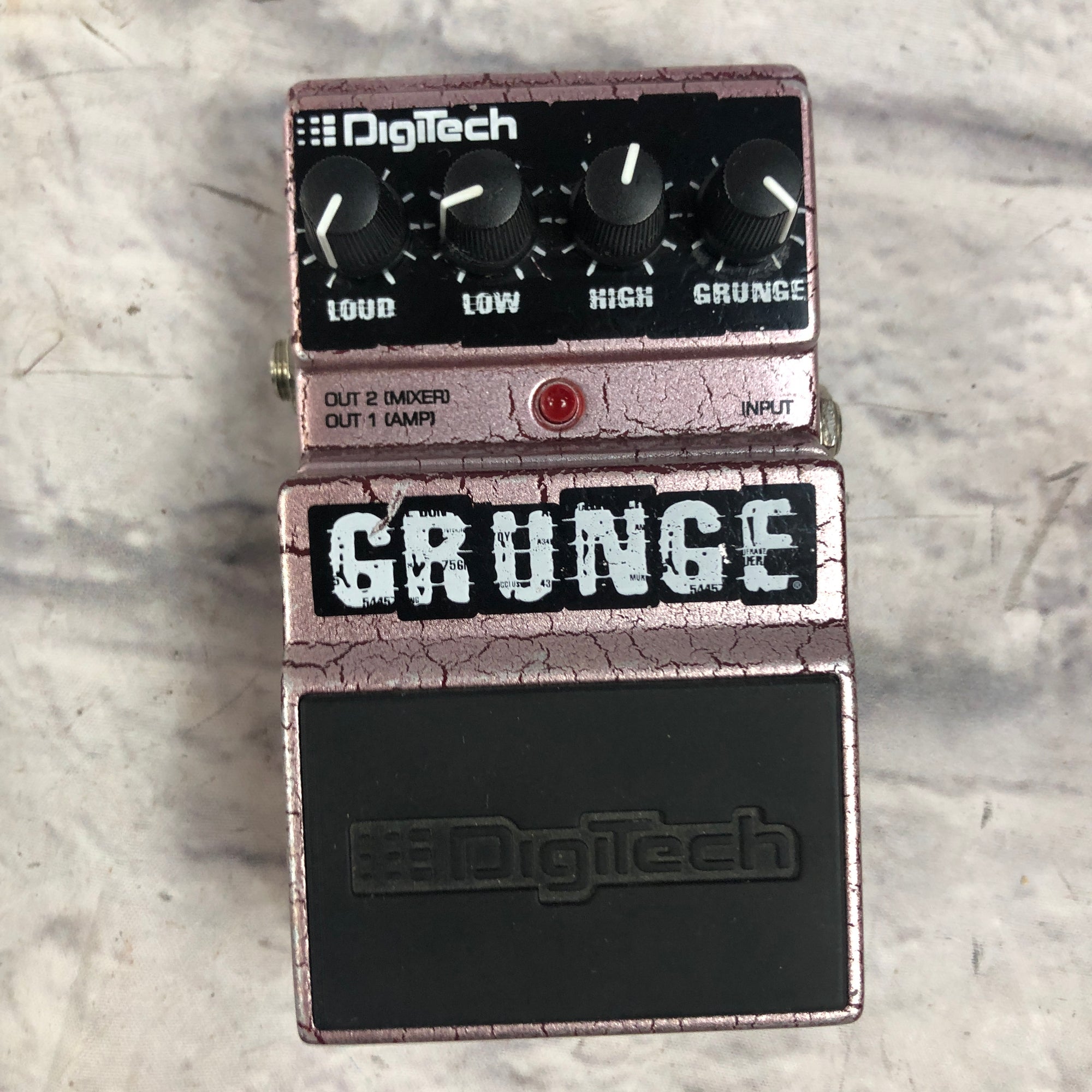 Digitech Grunge Distortion Pedal - Evolution Music