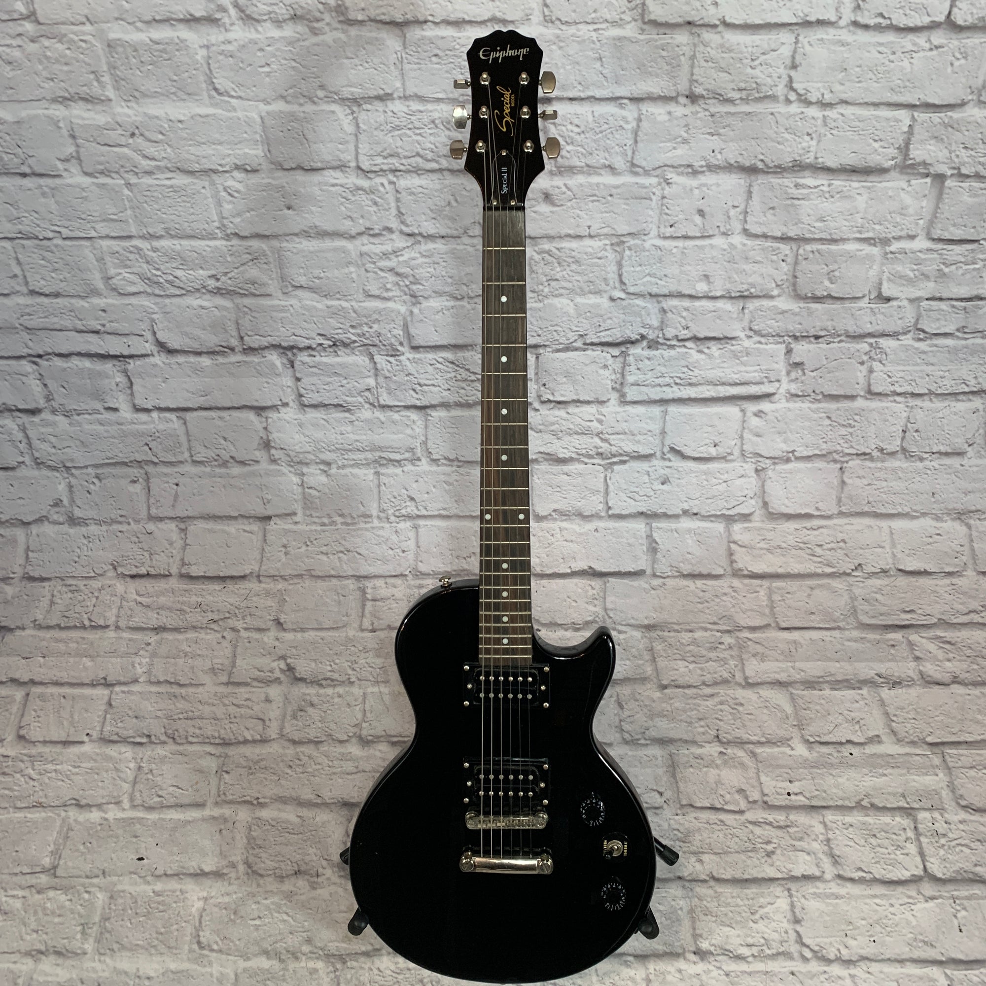 Epiphone Les Paul Special II Electric Guitar Black - Evolution Music