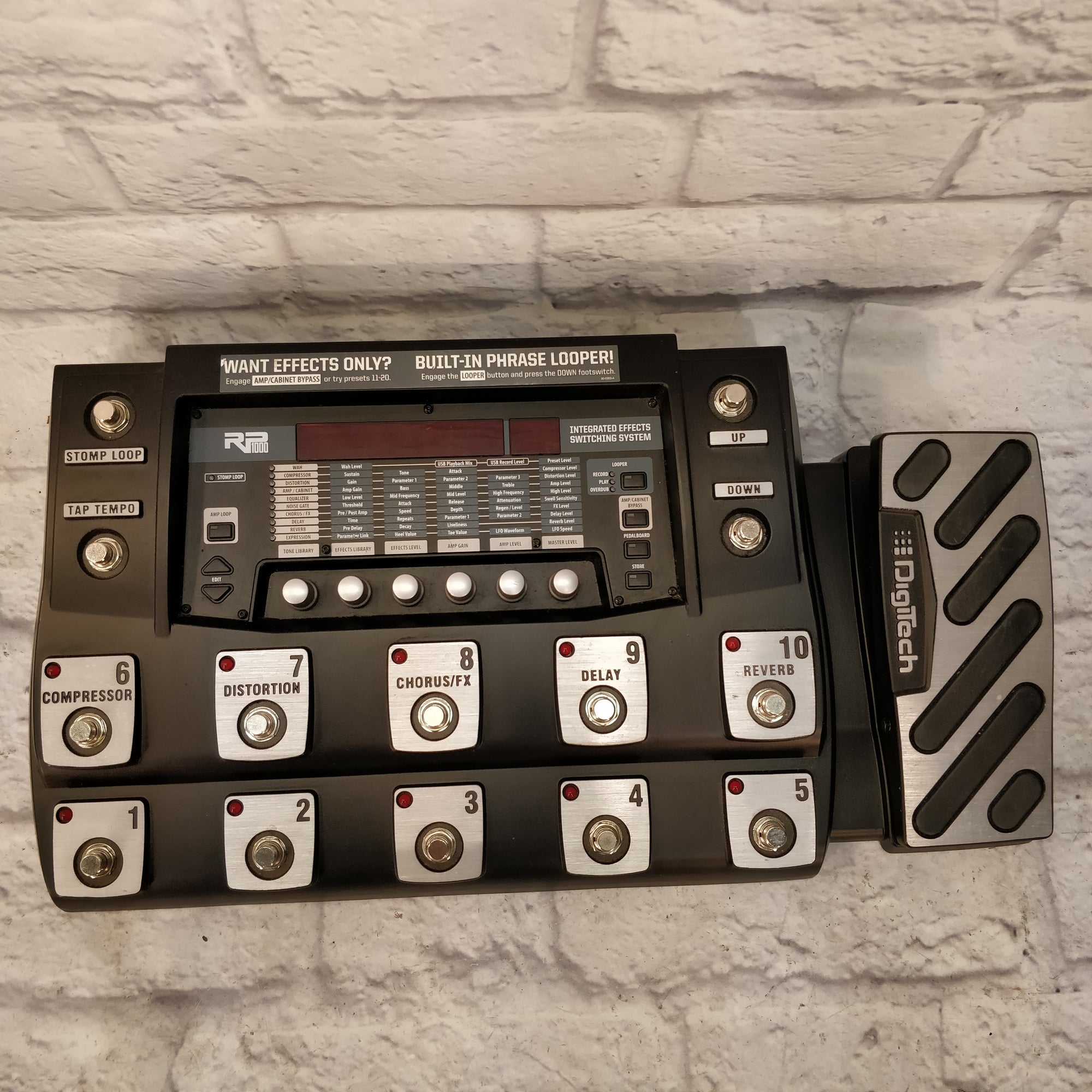 DigiTech RP1000 Integrated Effects Switching System - Evolution Music