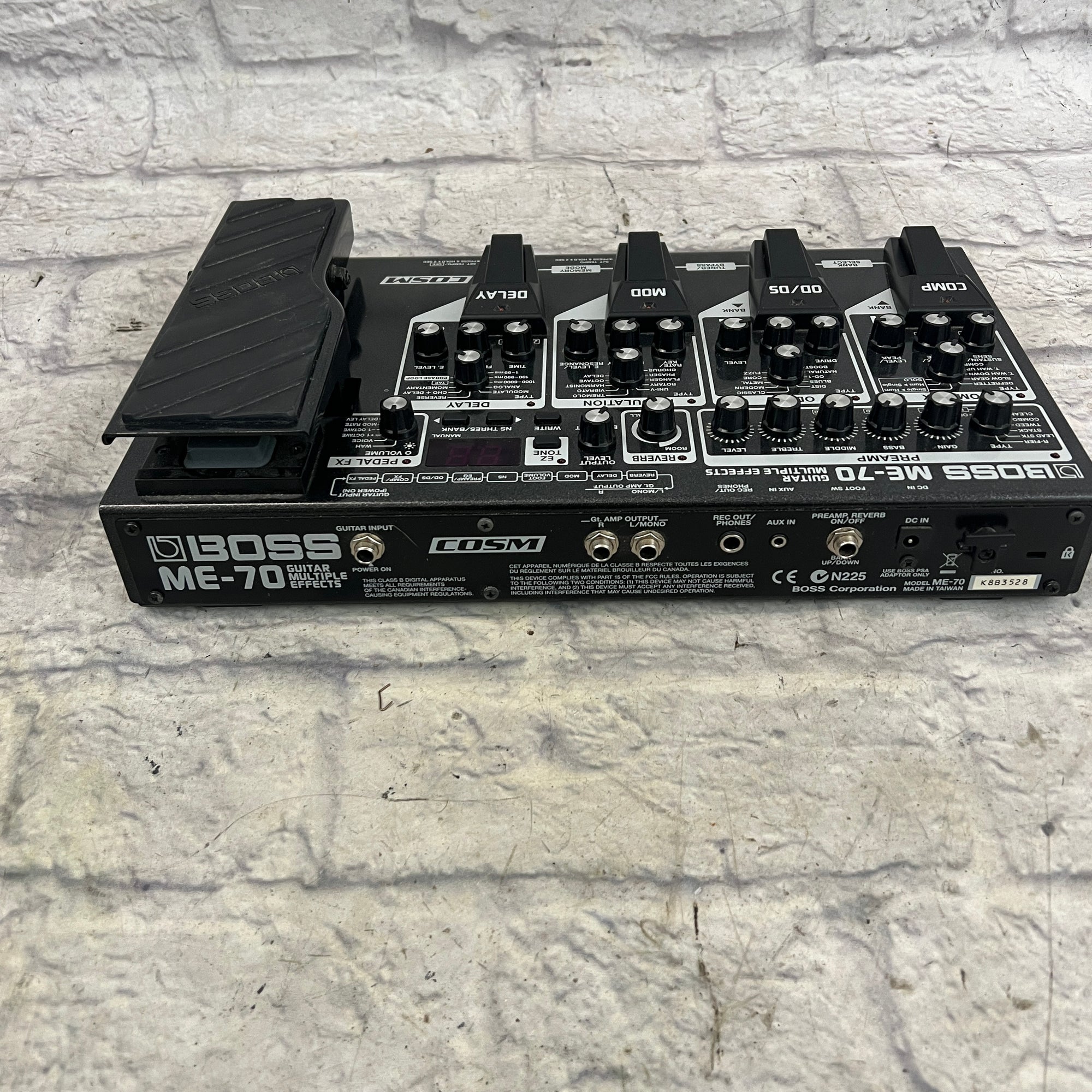 Boss ME-70 Effects Pedal - Evolution Music