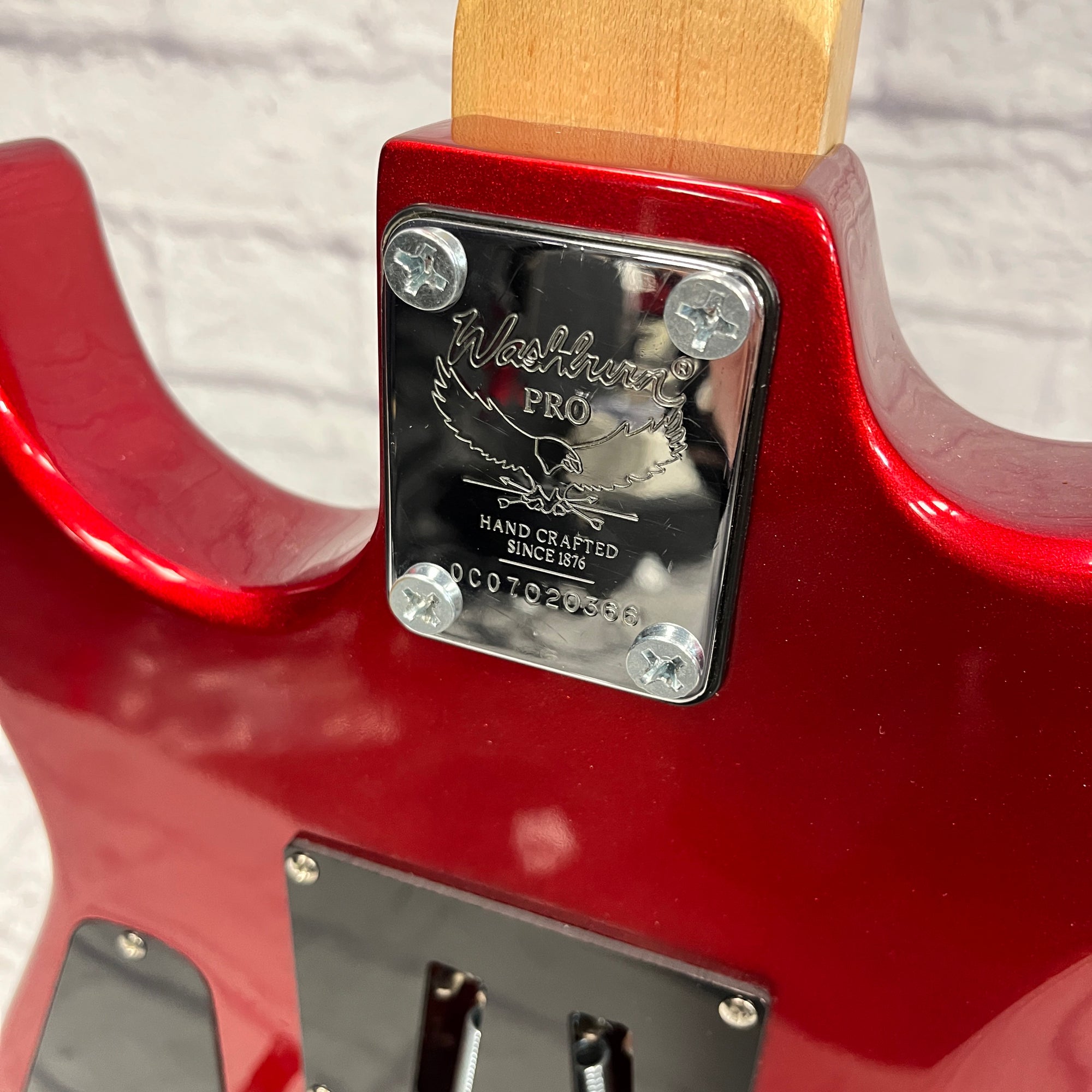 Washburn X10 SSH Red Solid Body Electric Guitar - Evolution Music