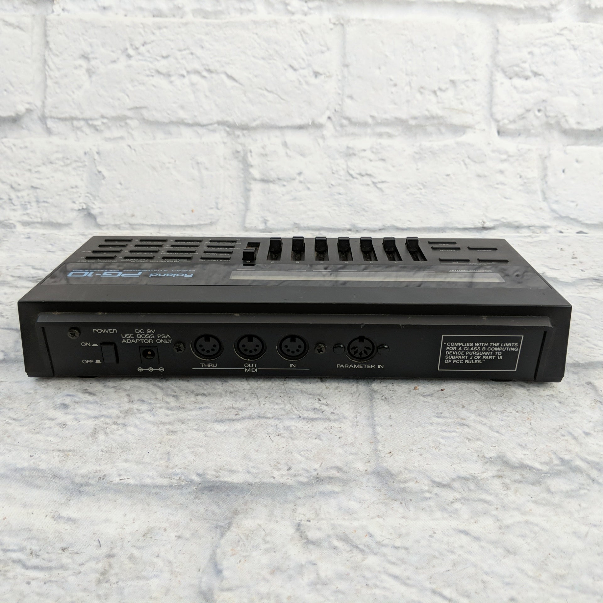 Roland PG-10 Linear Synthesizer Programmer for D-110 / D-5 / D-10