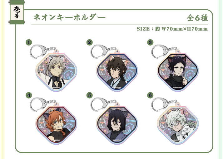 ミニゲーム｜文豪ストレイドッグス 於:ナンジャタウン 忍灯ノ町観光記