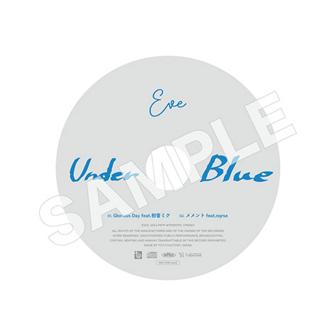 Eve 2024.11.27 Release NEW ALBUM「Under Blue」特設サイト