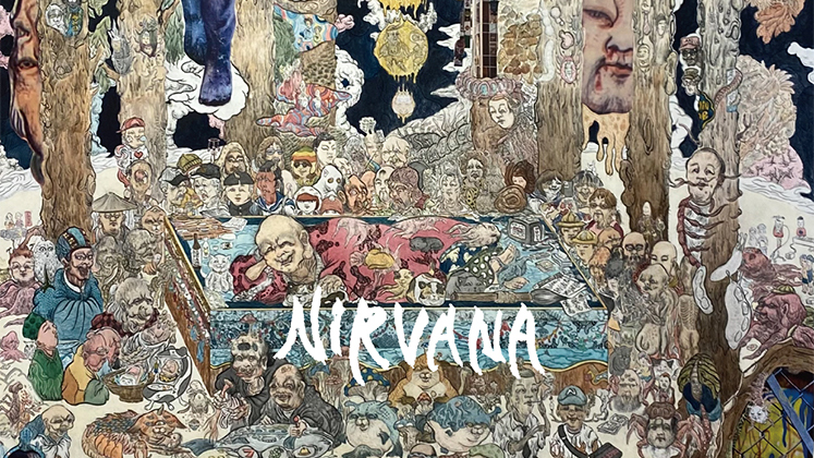 RYO OGATAが個展「NIRVANA」を開催。仏教絵画に描かれる物語に着想