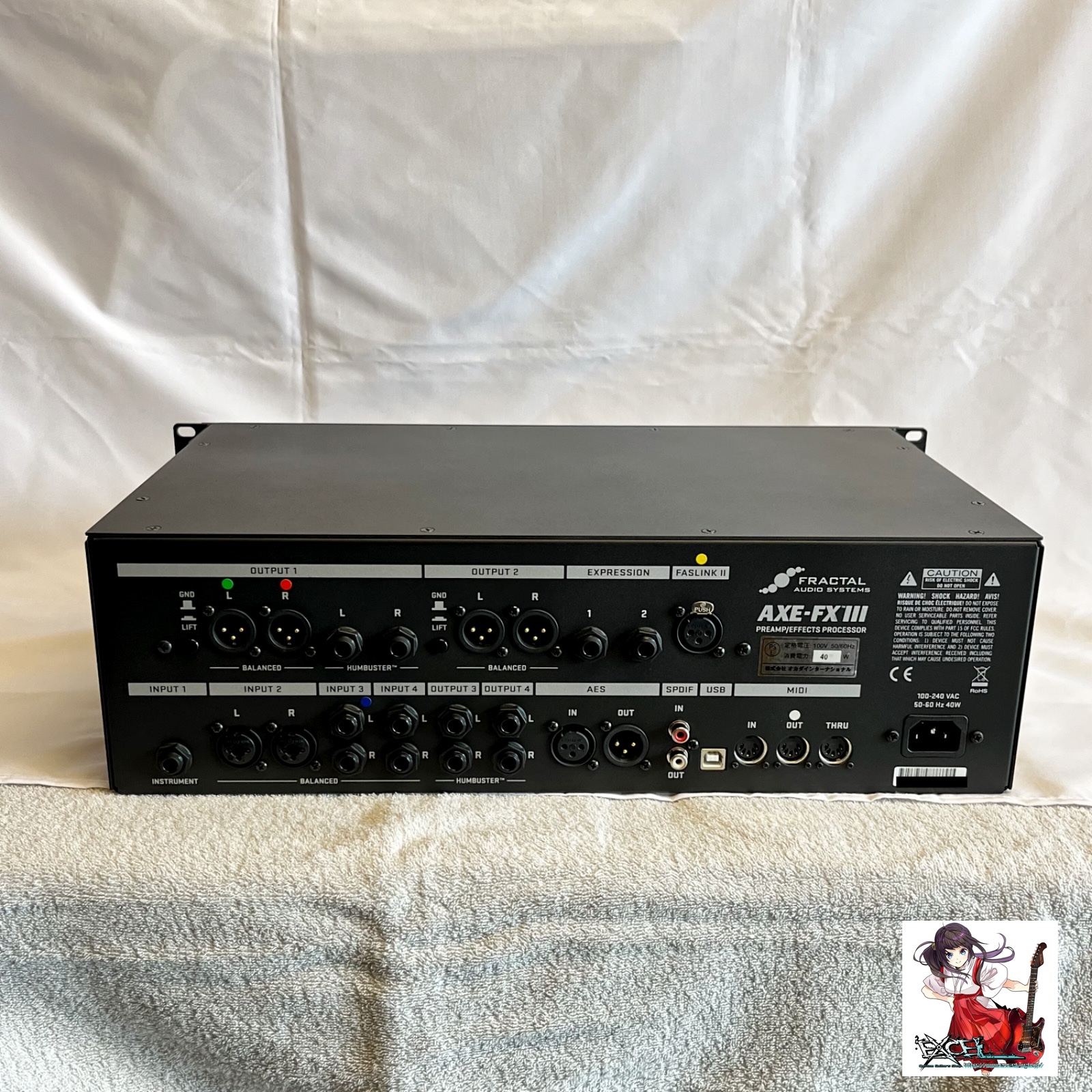 中古)FRACTAL AUDIO SYSTEMS「AXE-FX3」+EXCEL PRESETインストール版