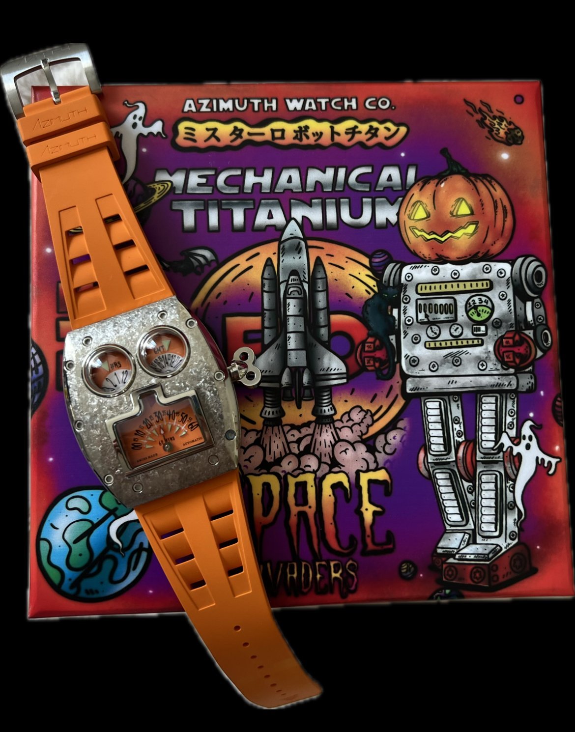 AZIMUTH Mr. Roboto R1 Space Invader ltd HK XX/31 pieces