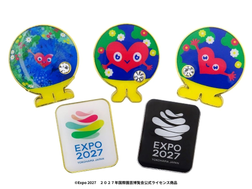 GREEN×EXPO 2027 公式ライセンス商品 ラインストーンがきらめく
