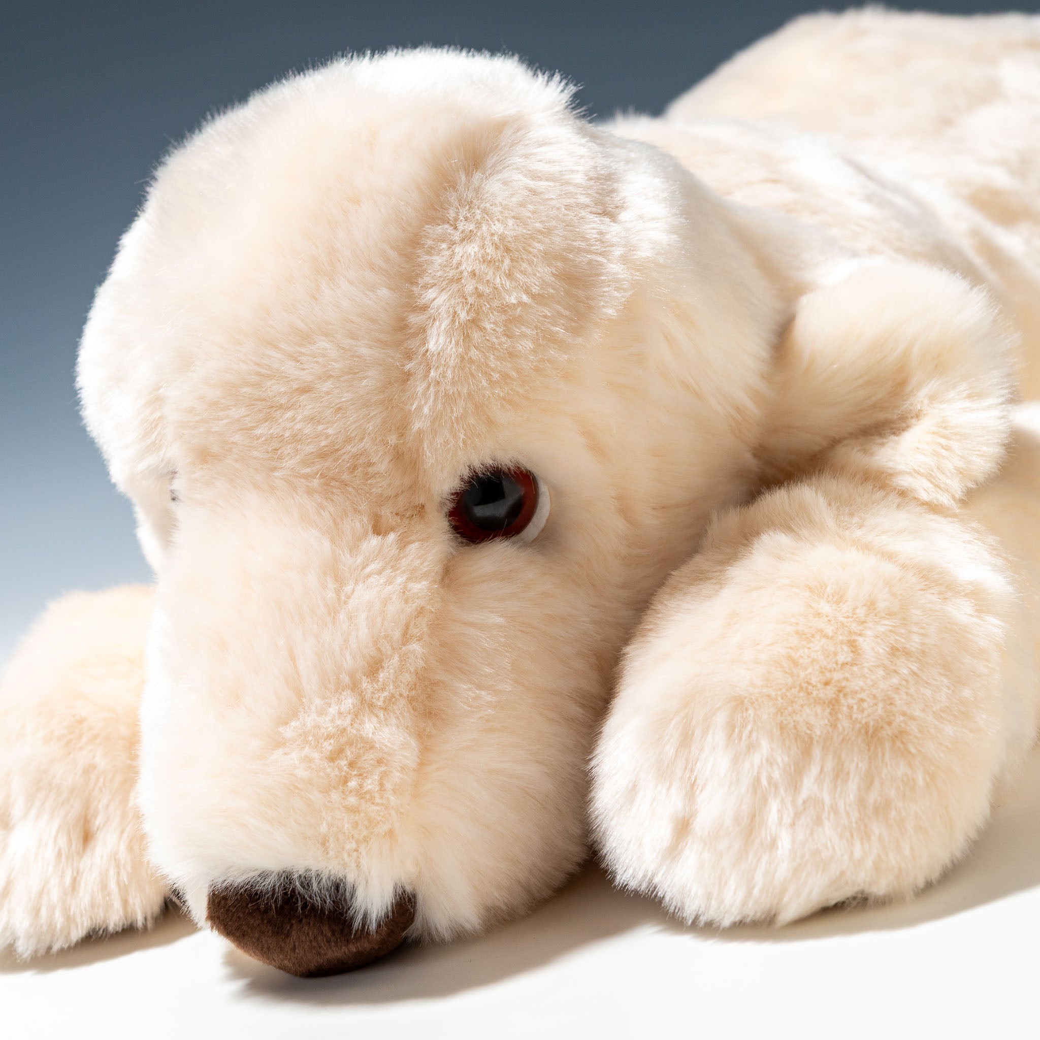 吉徳 ぬいぐるみ ラブラドールレトリバー ホワイト L 180413