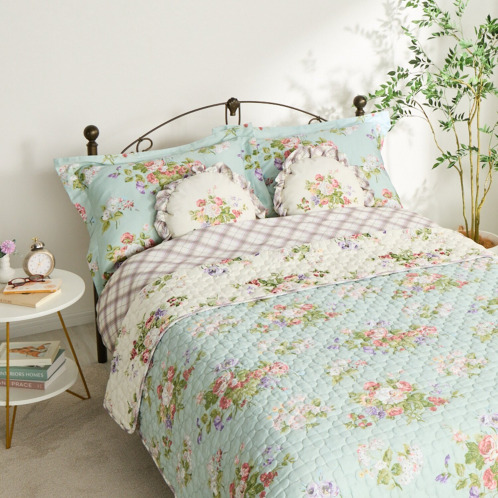 ローラアシュレイ ローズモア コットン100％サテン ピローケース