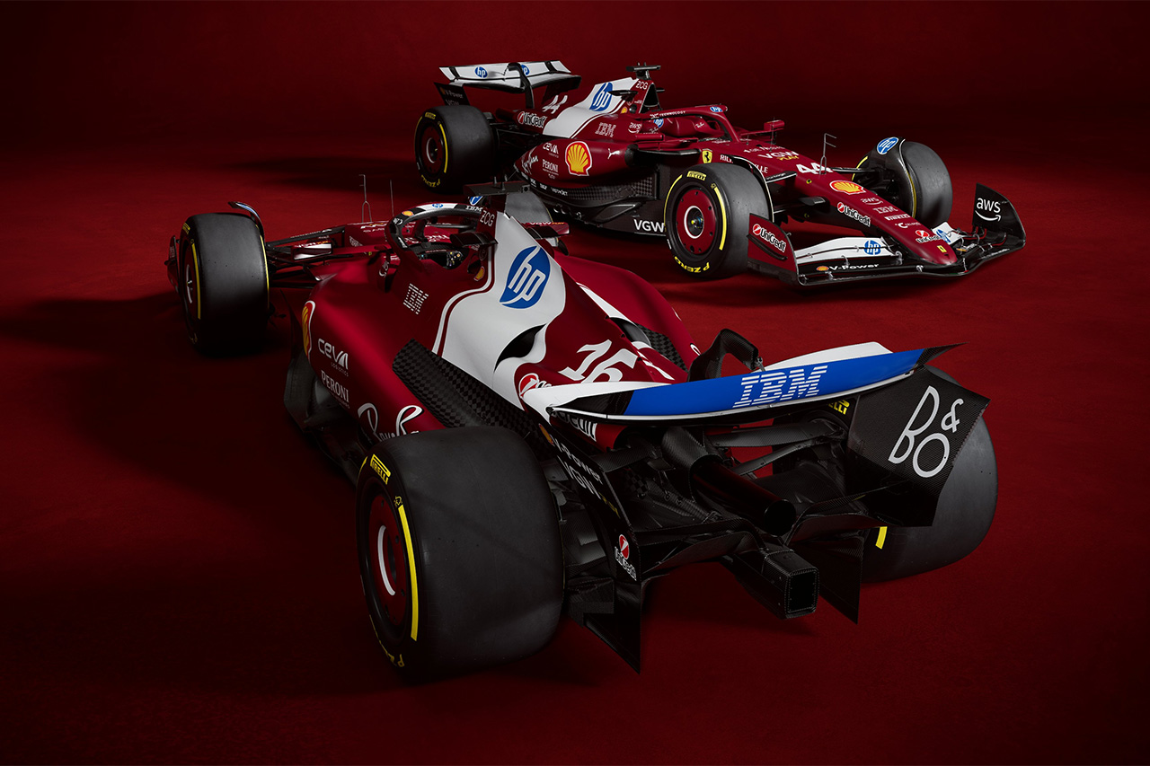 フェラーリ 2025年F1マシン『SF-25』 カラーリング 【 F1-Gate .com 】